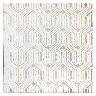 Inserto Casio Blanco/Beige - 15X15 cm