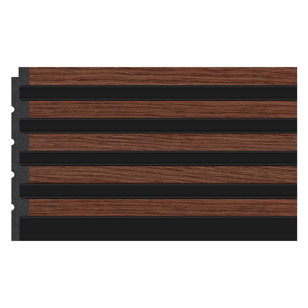 Wall Panel Coffee Negro/Marrón - 12.2X290 cm