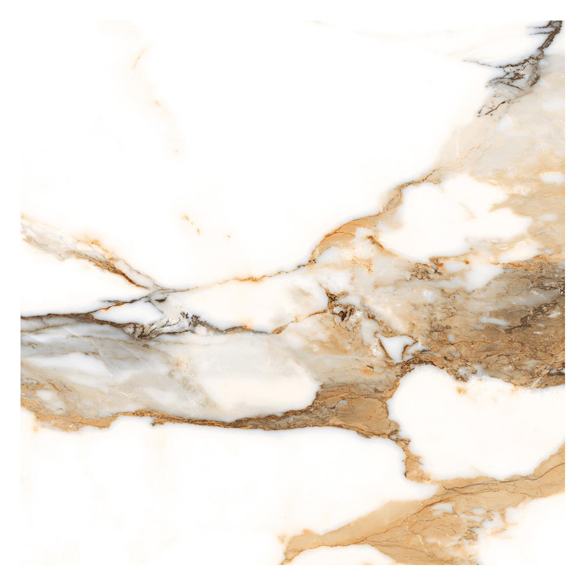 Porcelanato Valeria Oro Brillante - 60X60 cm - 1.44 m2