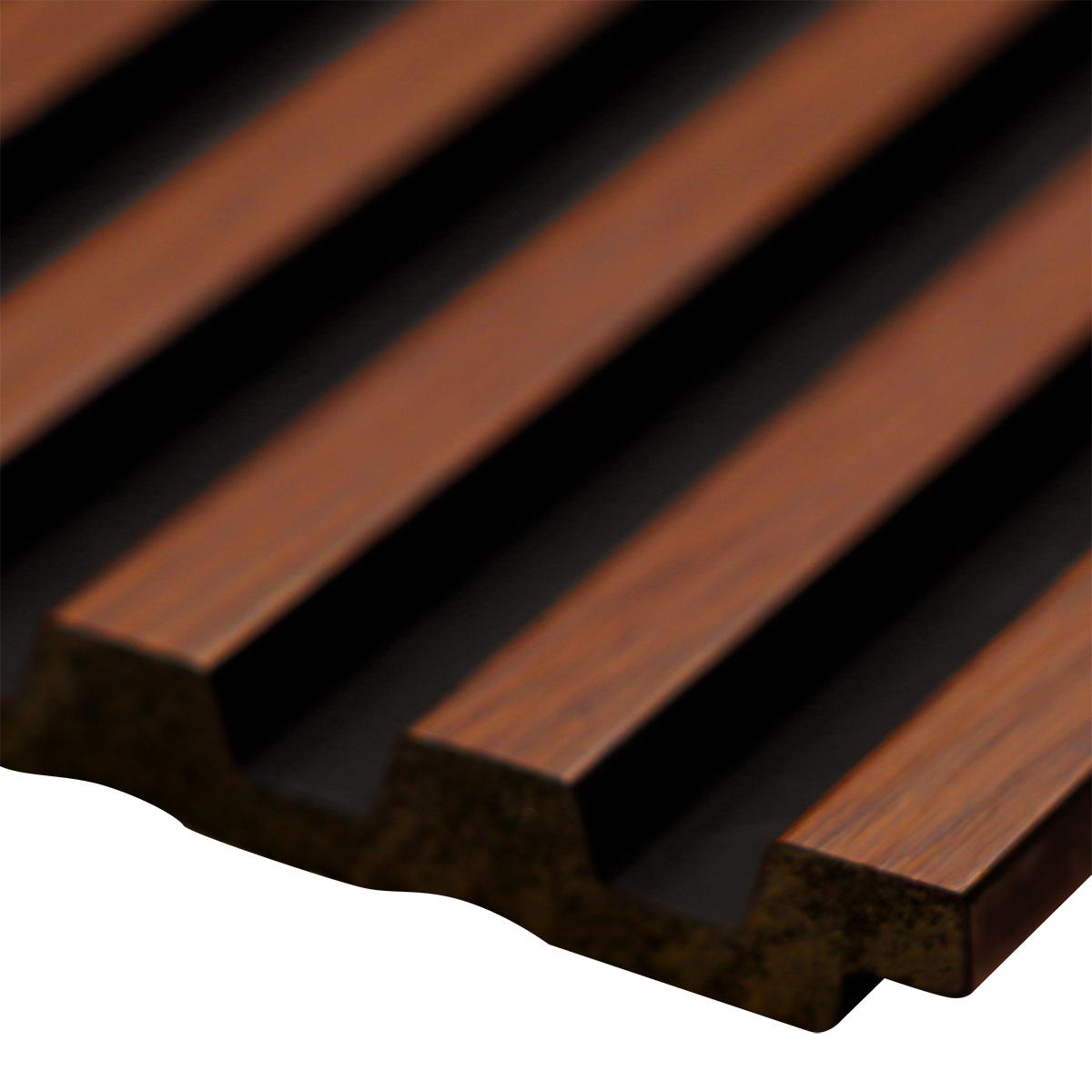 Wall Panel Coffee Negro/Marrón - 12.2X290 cm