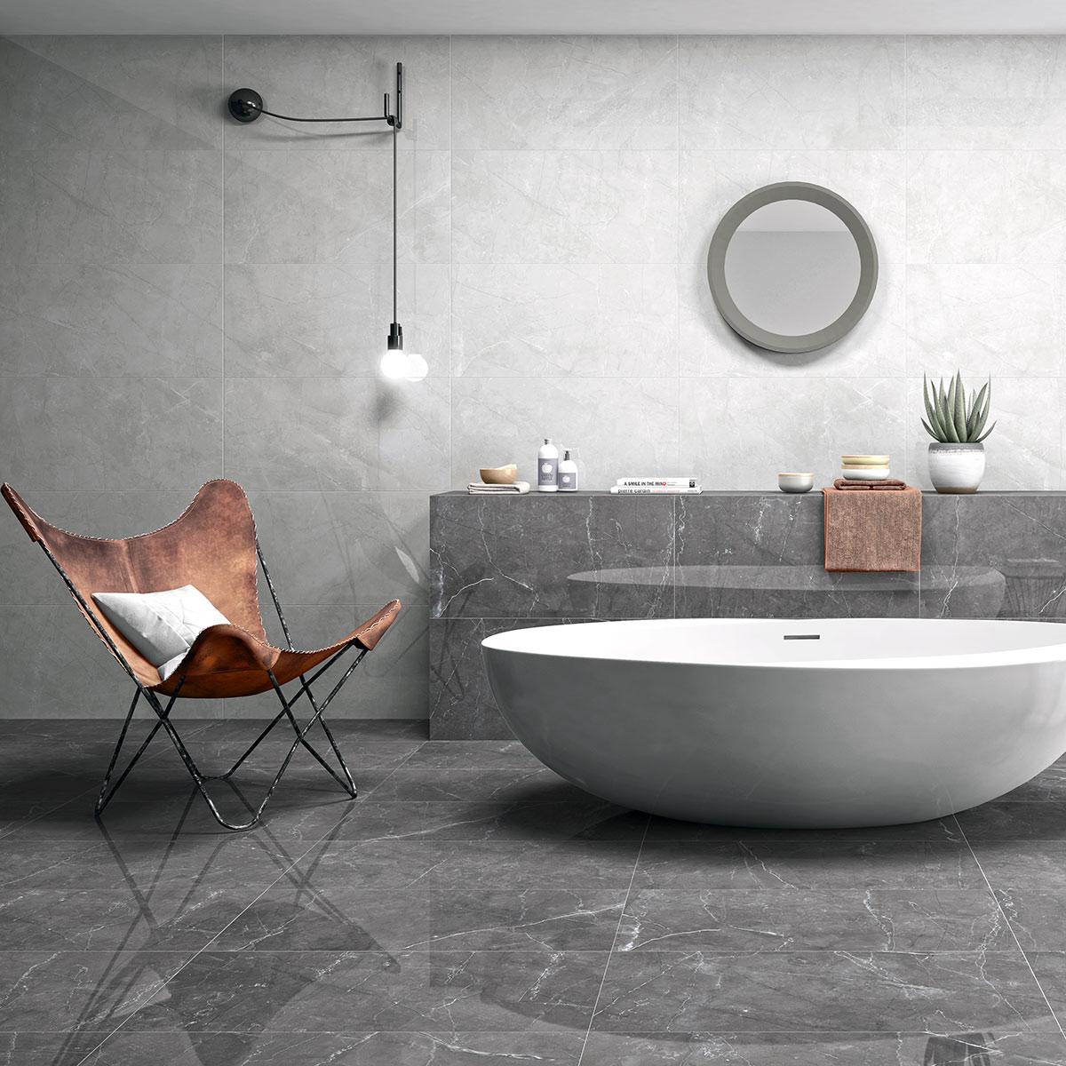 Porcelanato Tekali Gris Pulido - 60X120 cm - 1.44 m2