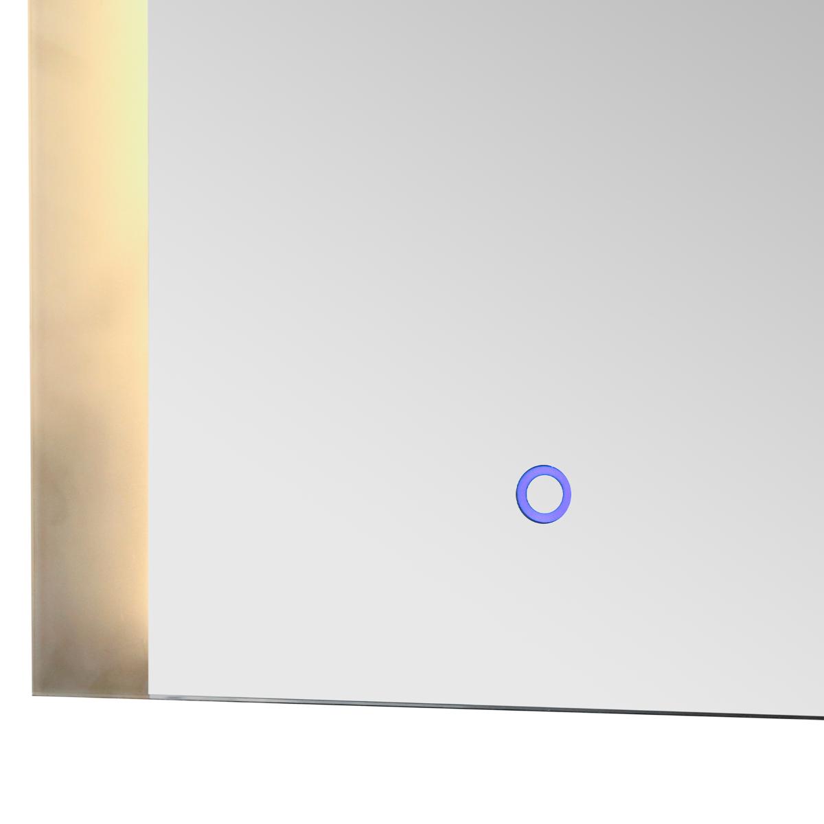 Espejo Xinea Luz Led - Cristal