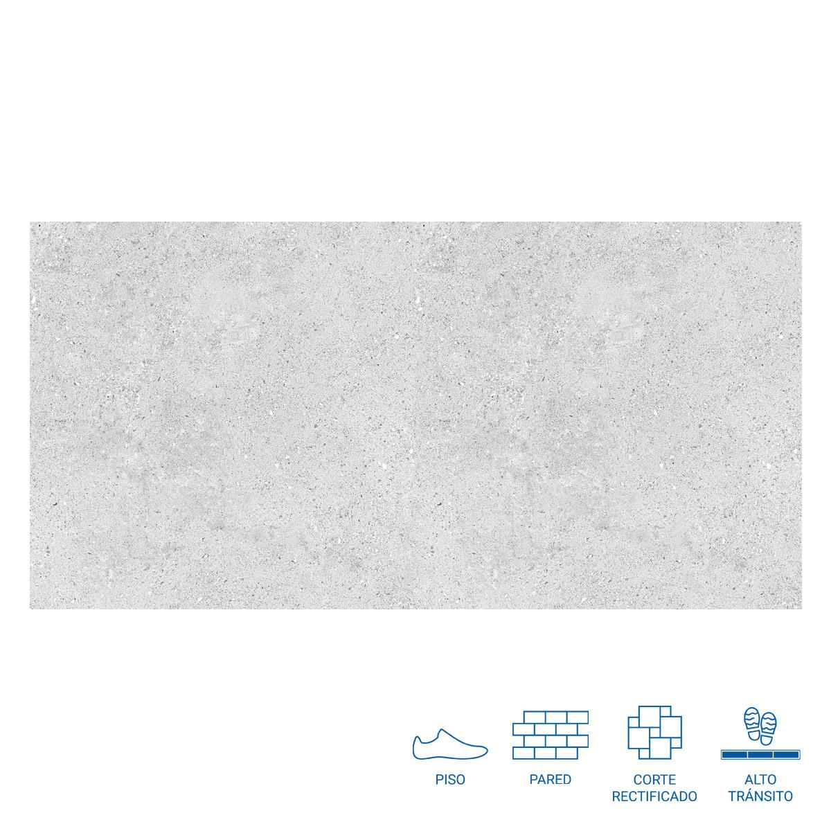 Porcelanato Reggio Perla Mate - 60X120 cm - 1.44 m2