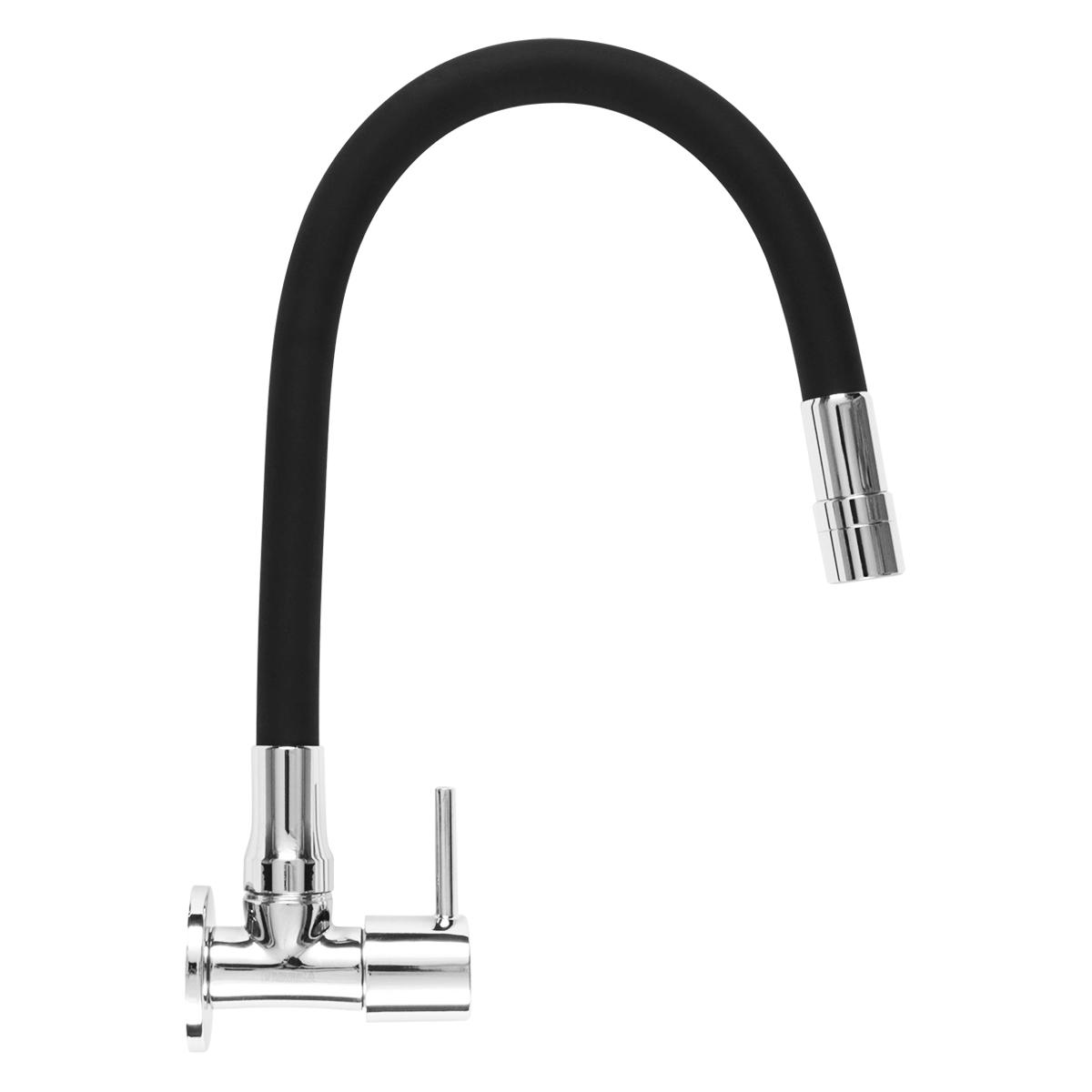 Llave Bali Para Lavadero - Negro/Plateado