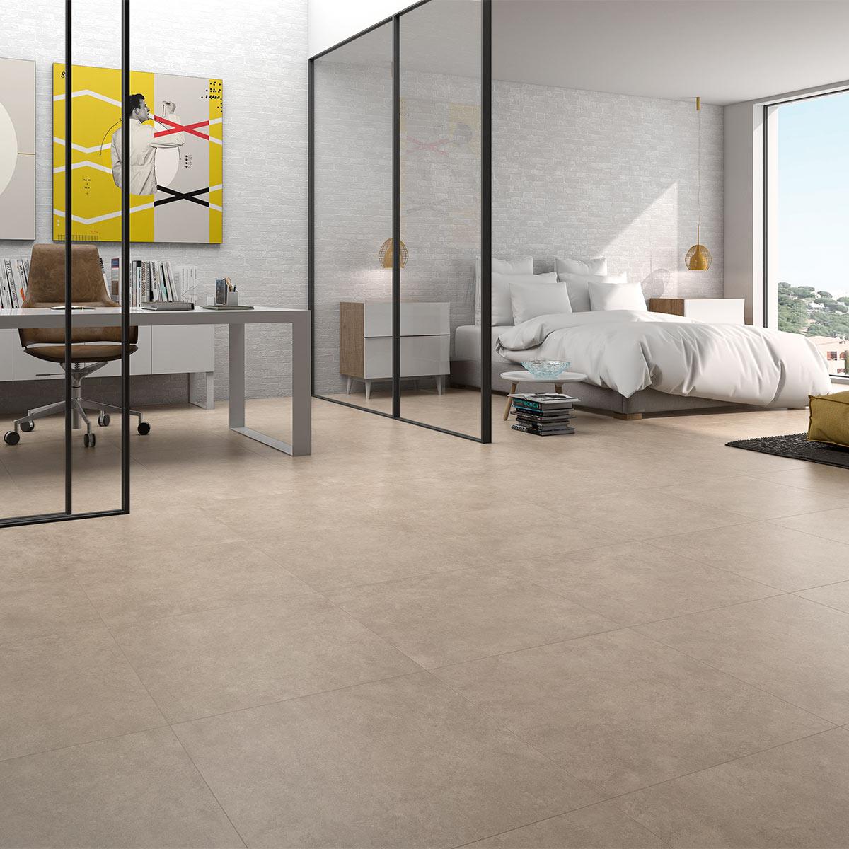Porcelanato Sena Taupe Mate - 60X60 cm - 1.44 m2