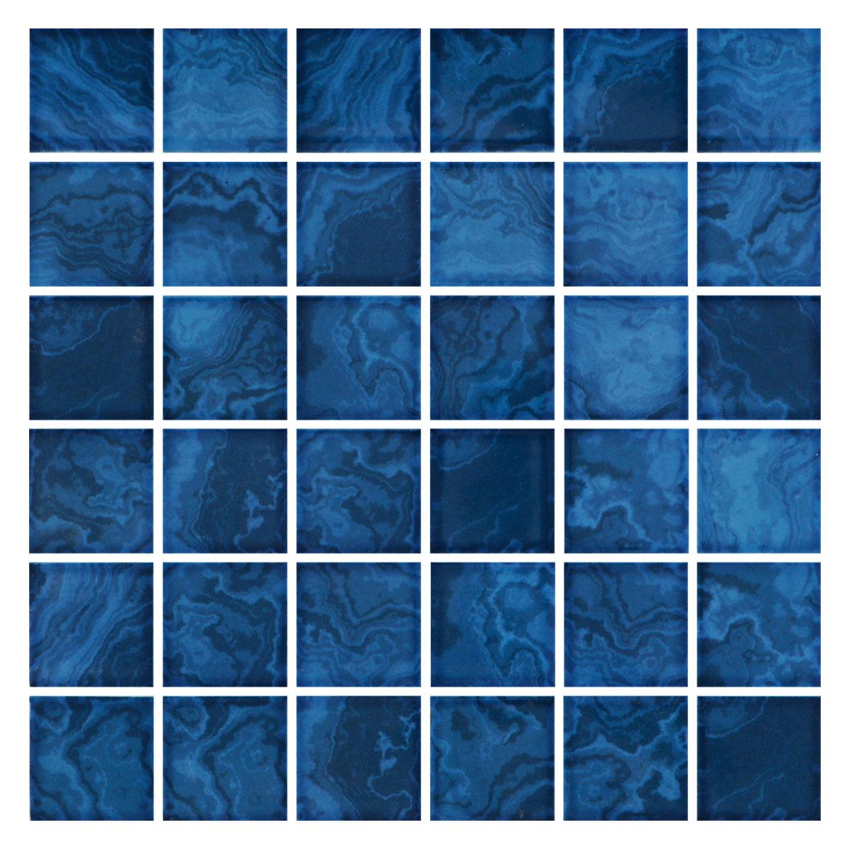 Porcelanato Caribbean Celeste Brillante - 30.6X30.6 cm - 1.87 m2