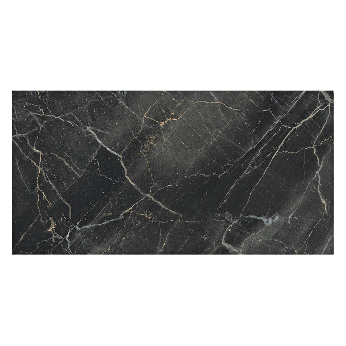 Porcelanato Evon Negro Brillante - 60X120 cm - 1.44 m2