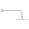 Ducha Española Ultra Slim Con Brazo Redondo 15 cm