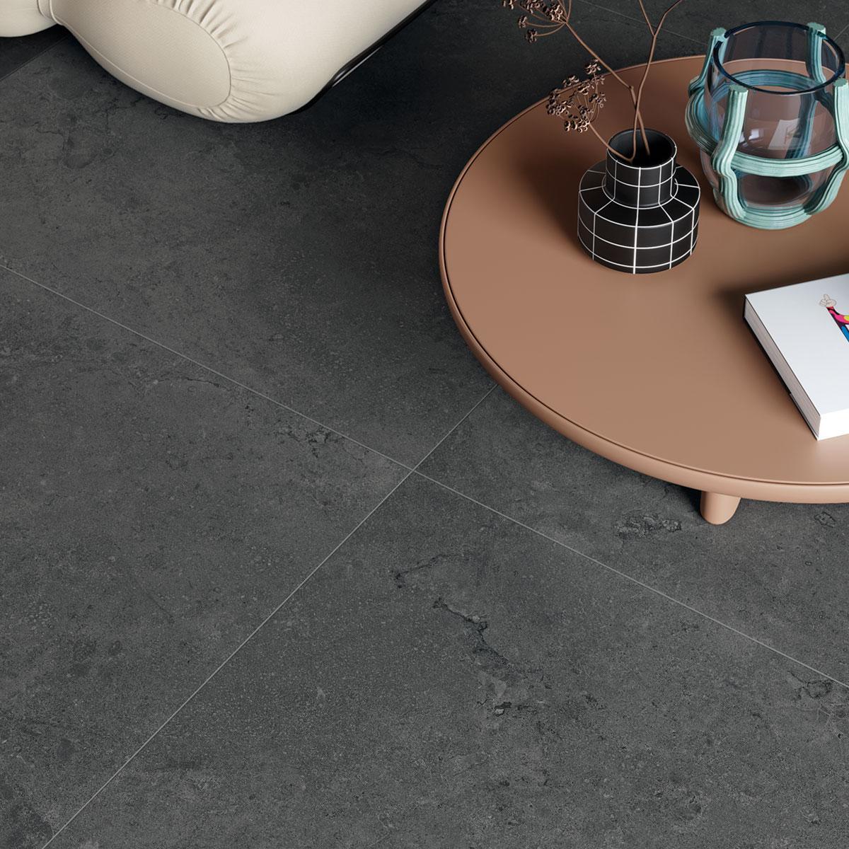 Porcelanato Algarve Negro Mate - 60X120 cm - 2.88 m2