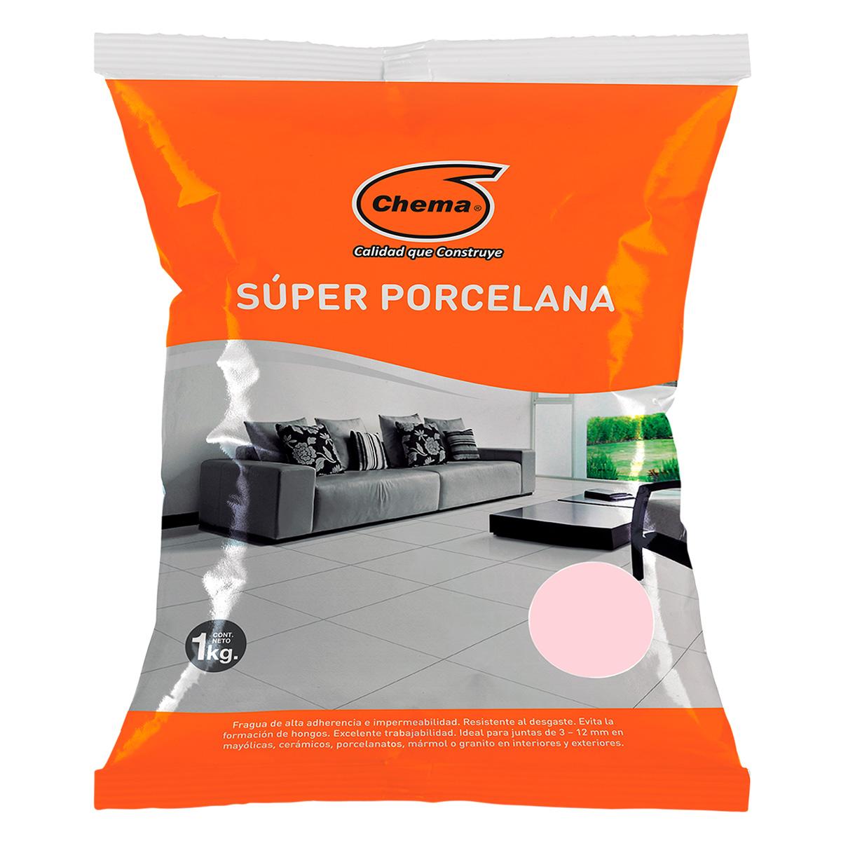 Fragua Súper Porcelana  1 KG - Rosado