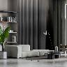 Wall Panel Romantic Black Espesor: 24Mm 168X2900 Mm