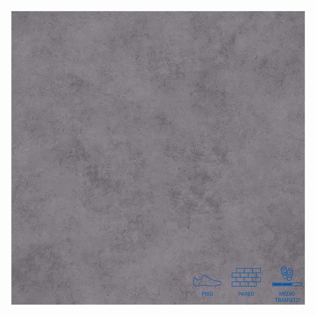 Piso Terre Grafito Mate - 45X45 cm - 2.03 m2