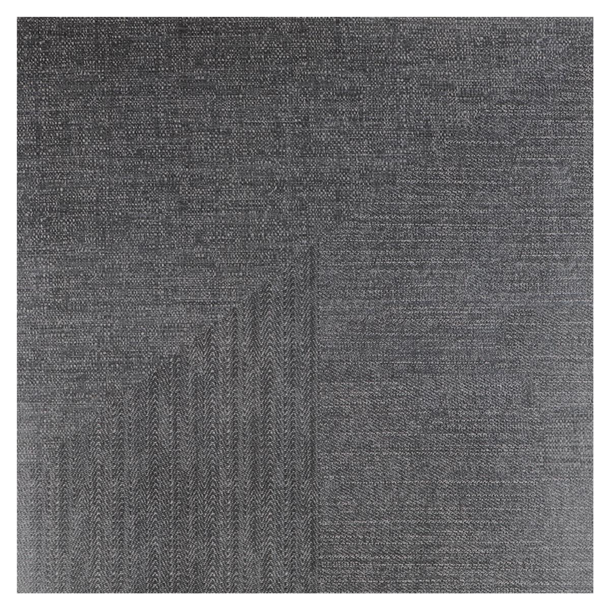 Porcelanato Textil Gris Oscuro Mate - 60X60 cm - 1.44 m2