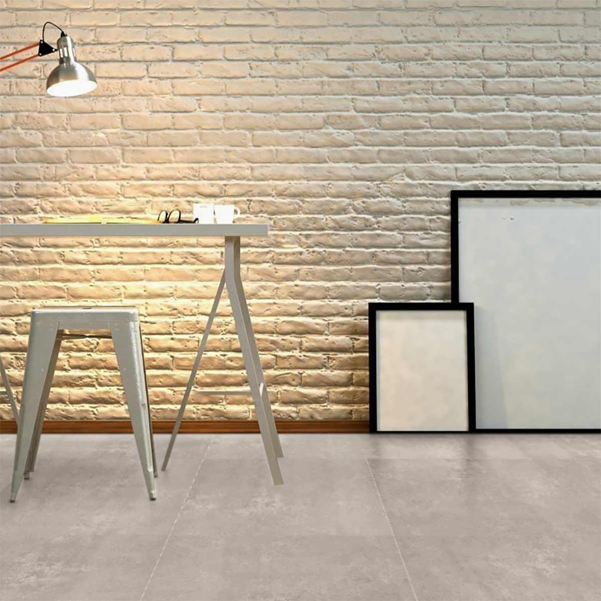 Porcelanato Teide Gris Brillante - 60X60 cm - 1.44 m2