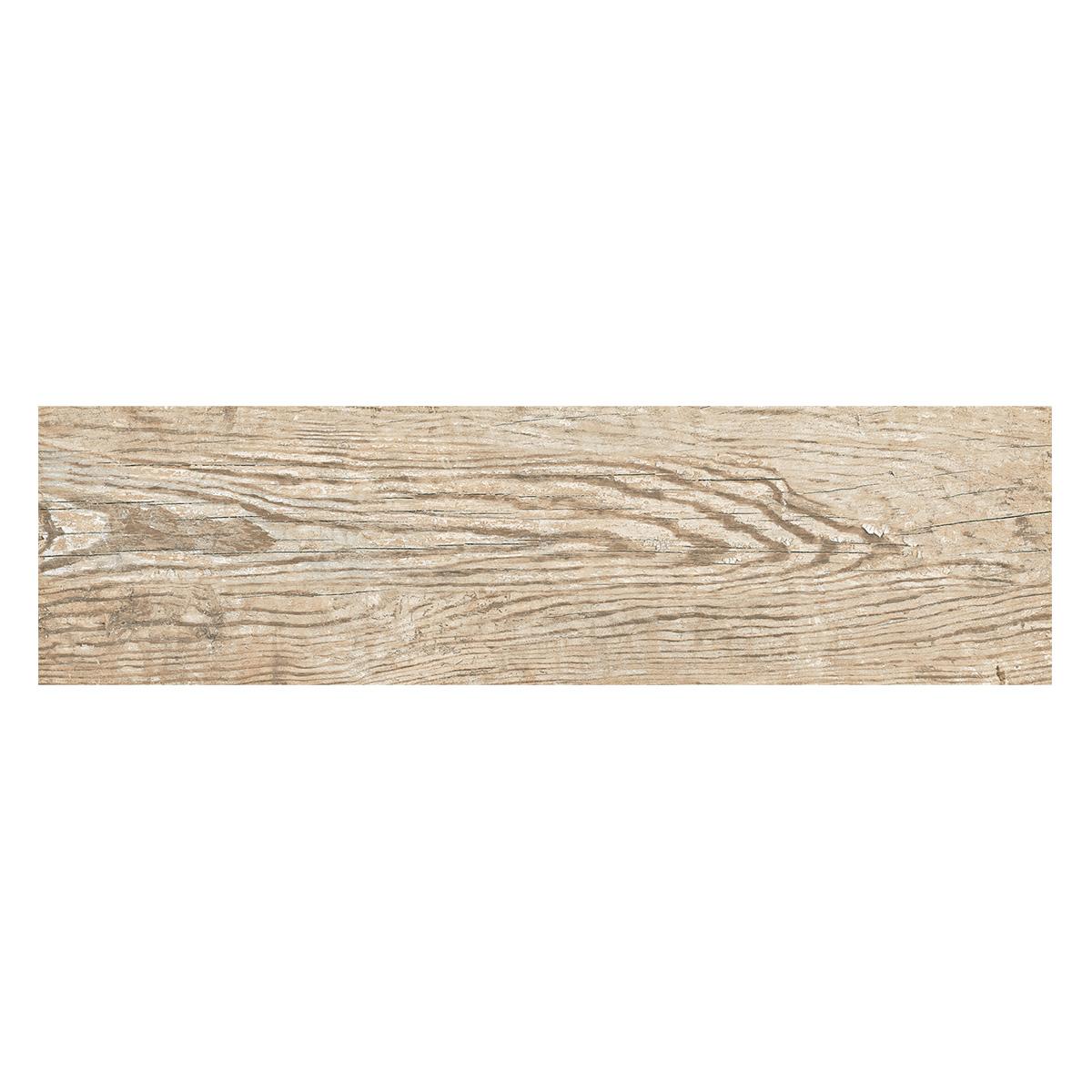 Porcelanato Umbria Crema Mate - 20X75 cm - 1.05 m2