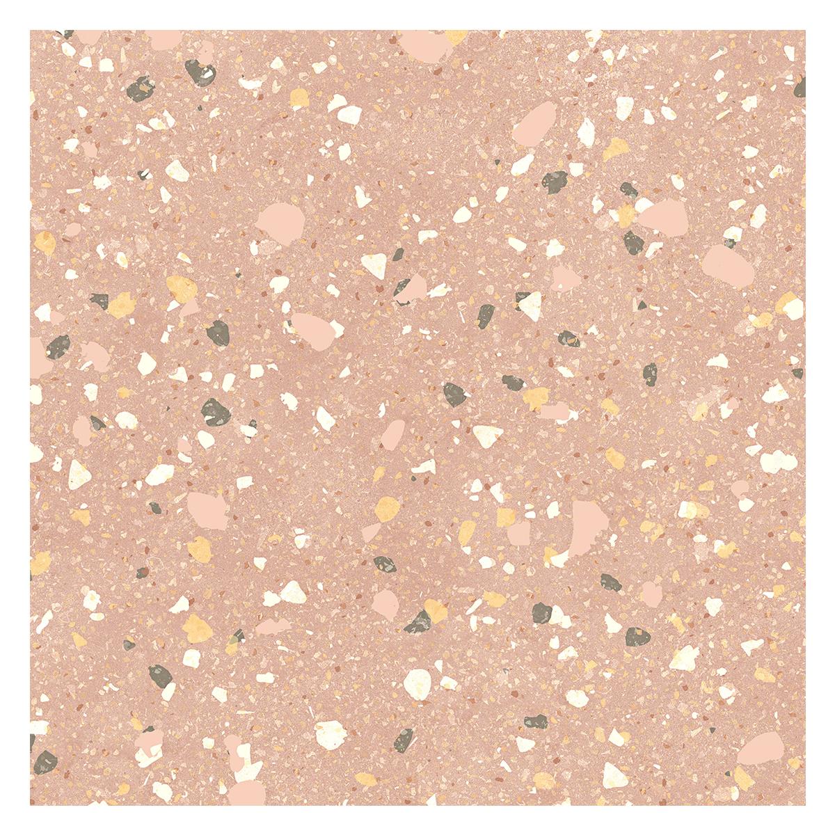 Porcelanato Confete Rosa Natural Rectificado - 100 x 100 cm - 2.00 m2