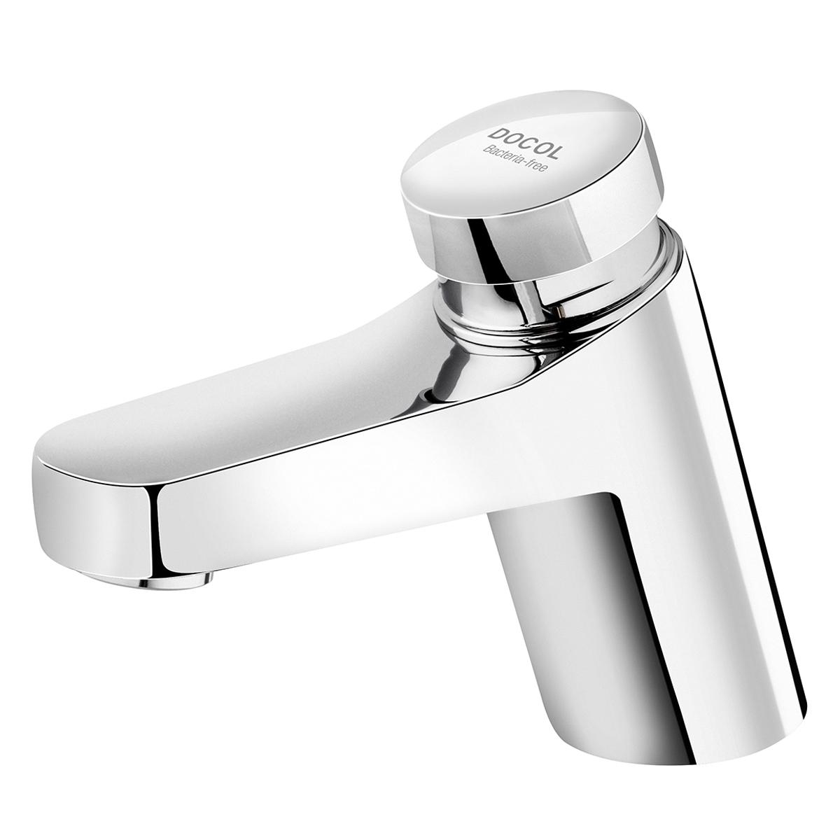 Llave Pressmatic Temporizada Deluxe Para Lavatorio - Plateado
