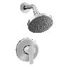 Monocomando Maui Para Ducha - Plateado