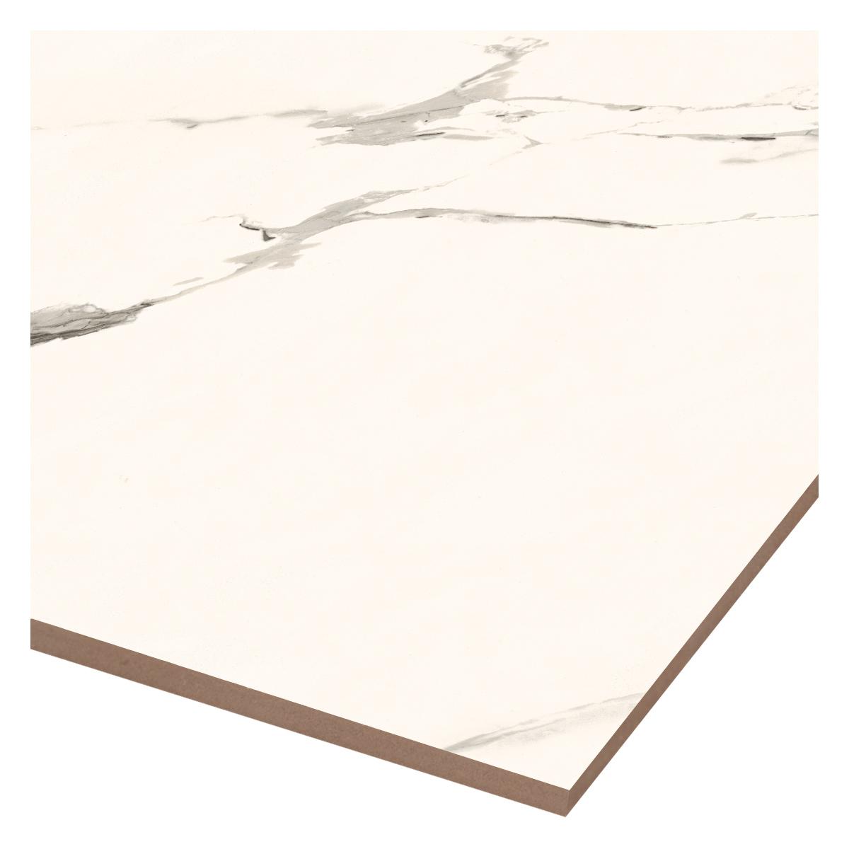 Gres Porcelánico Calacatta Grey Super Gloss - 60 x 60 cm - 1.44 m2