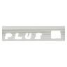 Perfil Plus Para Cerámico Pvc - Gris Plata - 0.95X240 cm