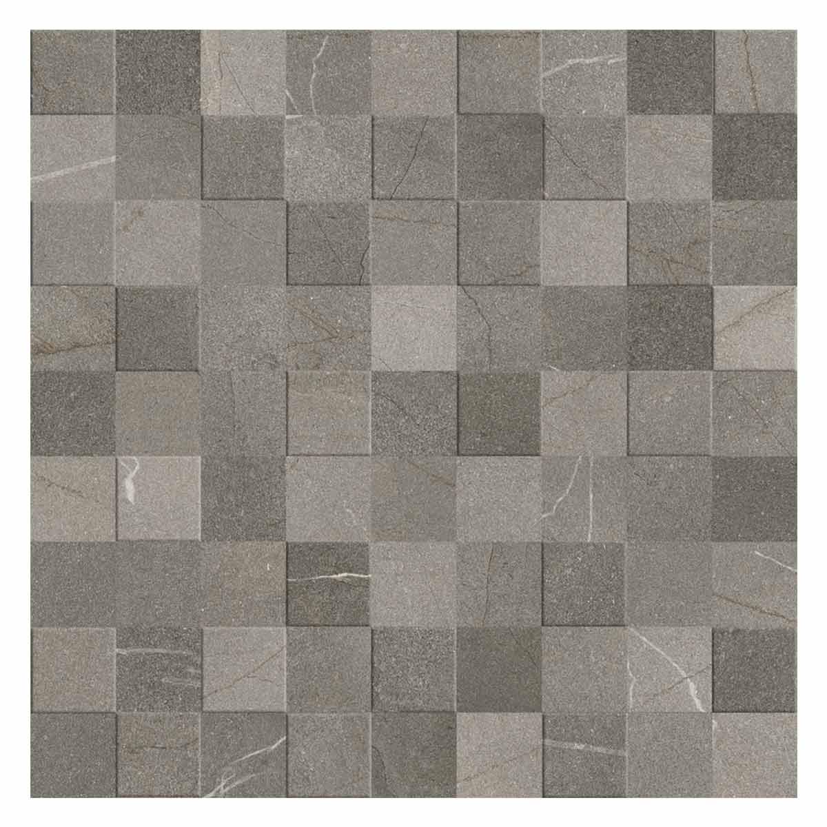 Porcelanato Simetria Gris Mate - 59X59 cm - 1.70 m2