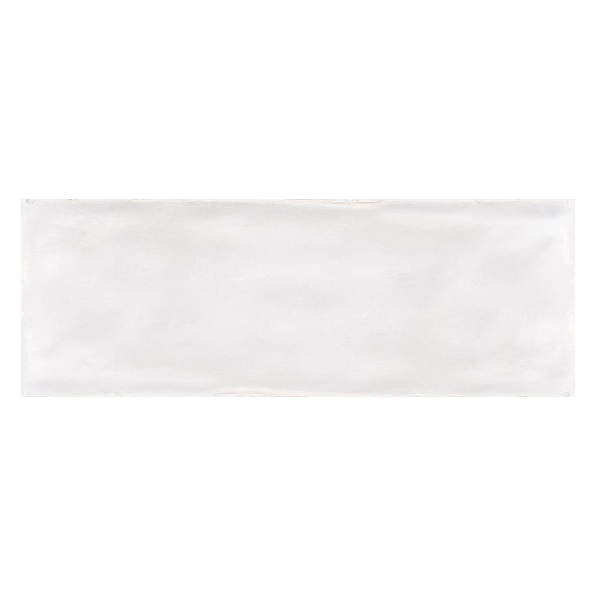 Mayólica Maranta Blanco Brillante - 25X70 cm - 1.23 m2