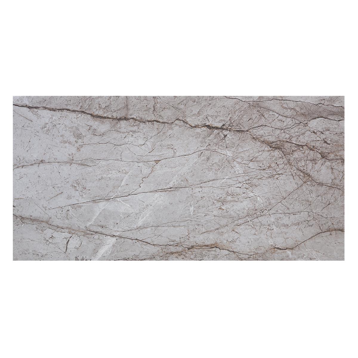 Porcelanato Oxford Starlight Gris Brillante - 120X60 cm - 1.44 m2