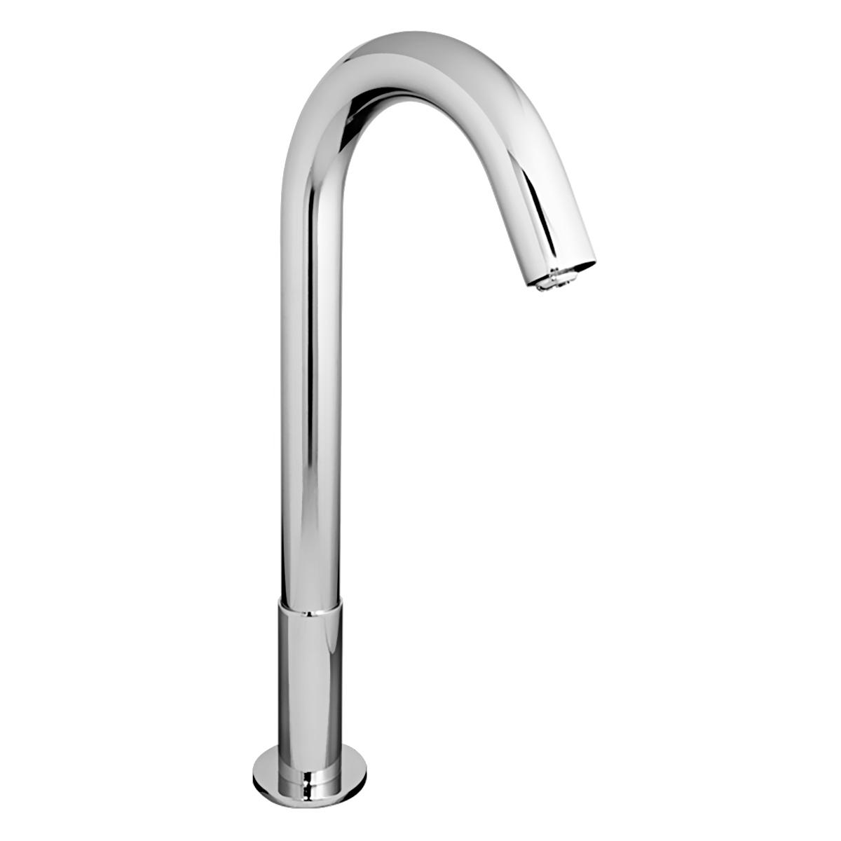 Llave Electrónica Para Lavatorio Dual Alto - Plateado