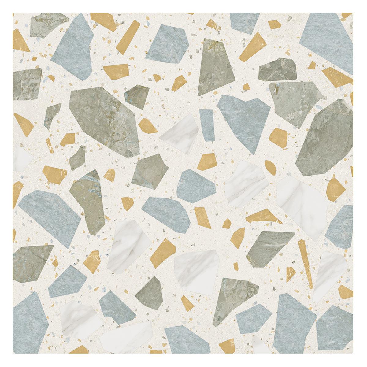 Porcelanato Ceusa Flakes Mix Natural Rect. Dest. 120X120 Caja 1.44 M2
