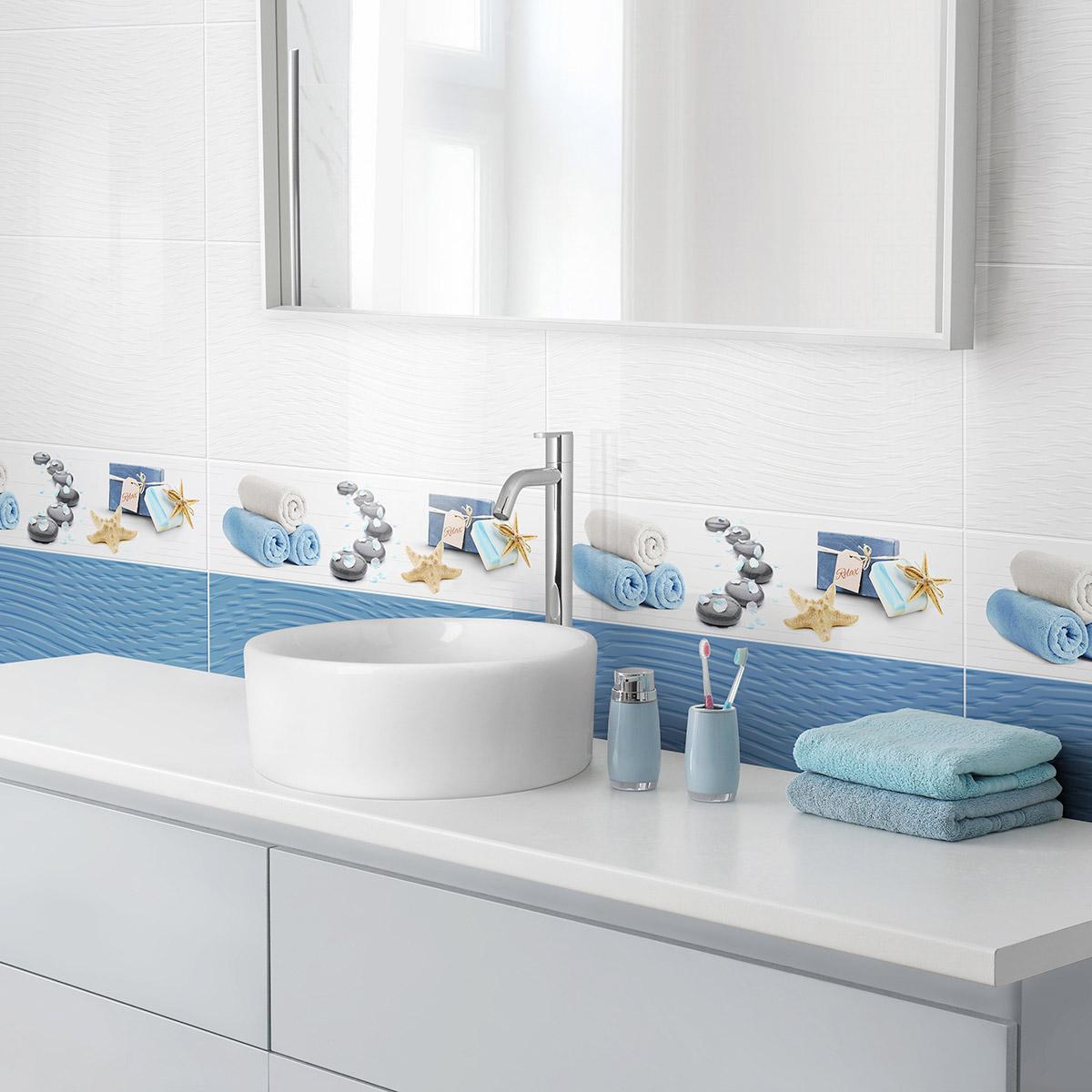Inserto Cayetana Azul Deck HD - 15 x 60 cm