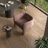 Porcelanato Dama Beige Oscuro Natural - 20x150 cm - 2.10 m2
