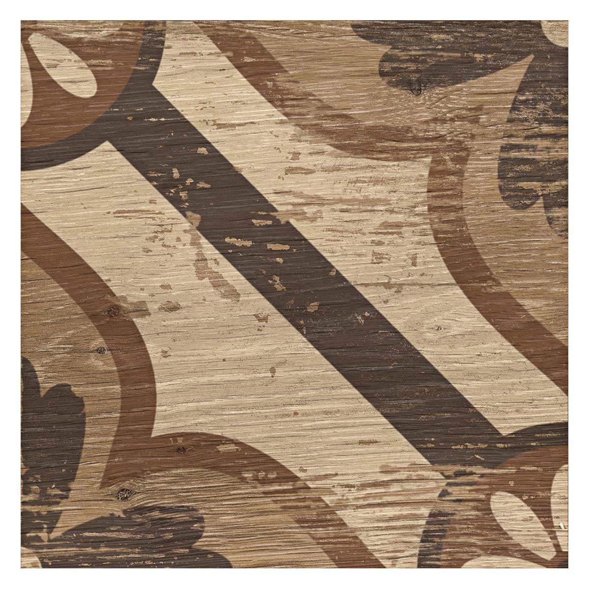 Porcelanato Hidraulicwood Moka Mate - 20x20 - 0.60 m2