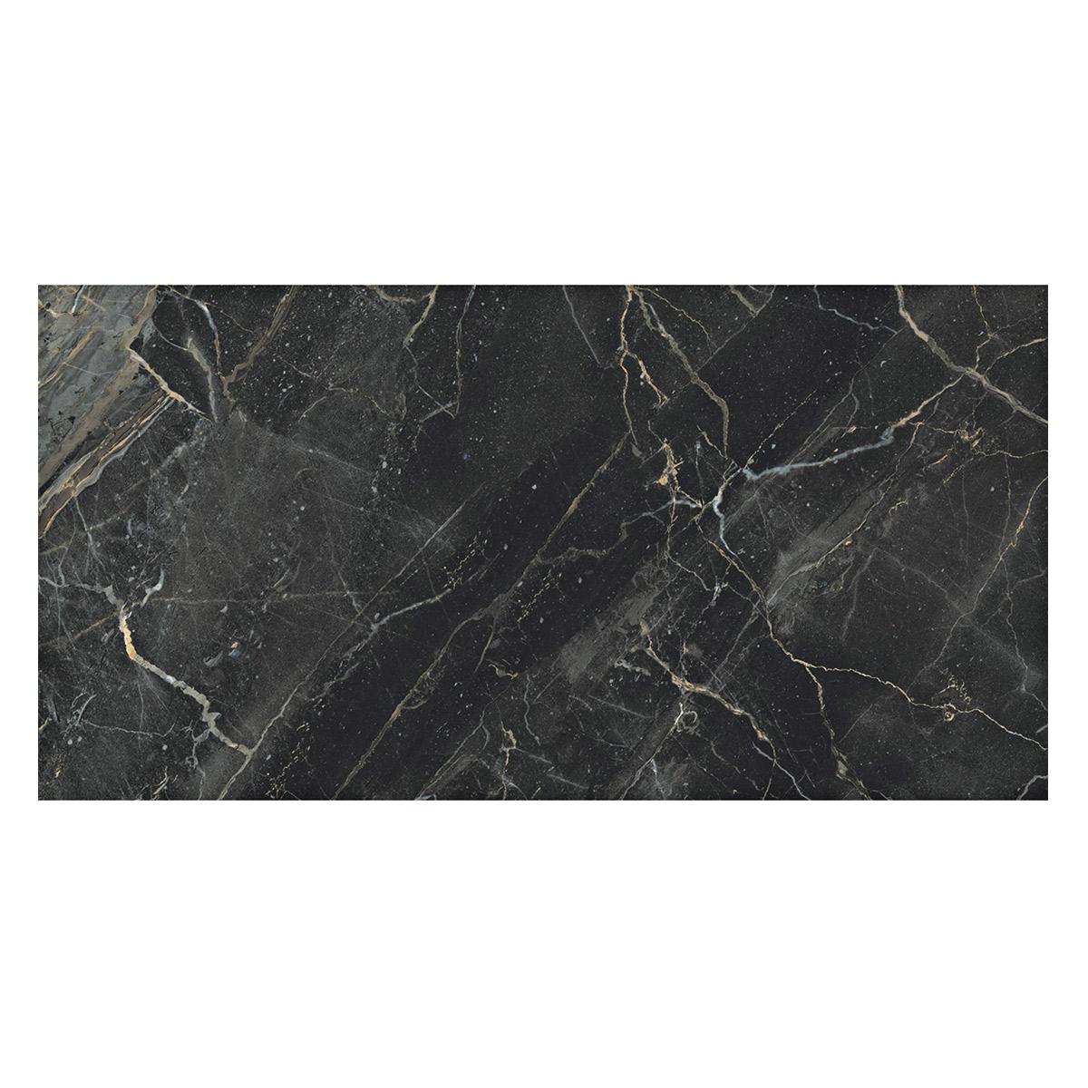 Porcelanato Evon Negro Brillante - 60X120 cm - 1.44 m2