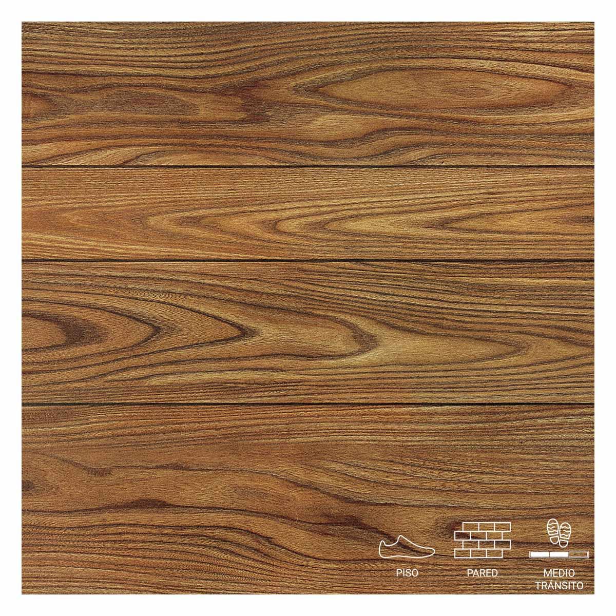 Piso Suite II Madera Bone Mate - 60 x 60 cm - 1.80 m2
