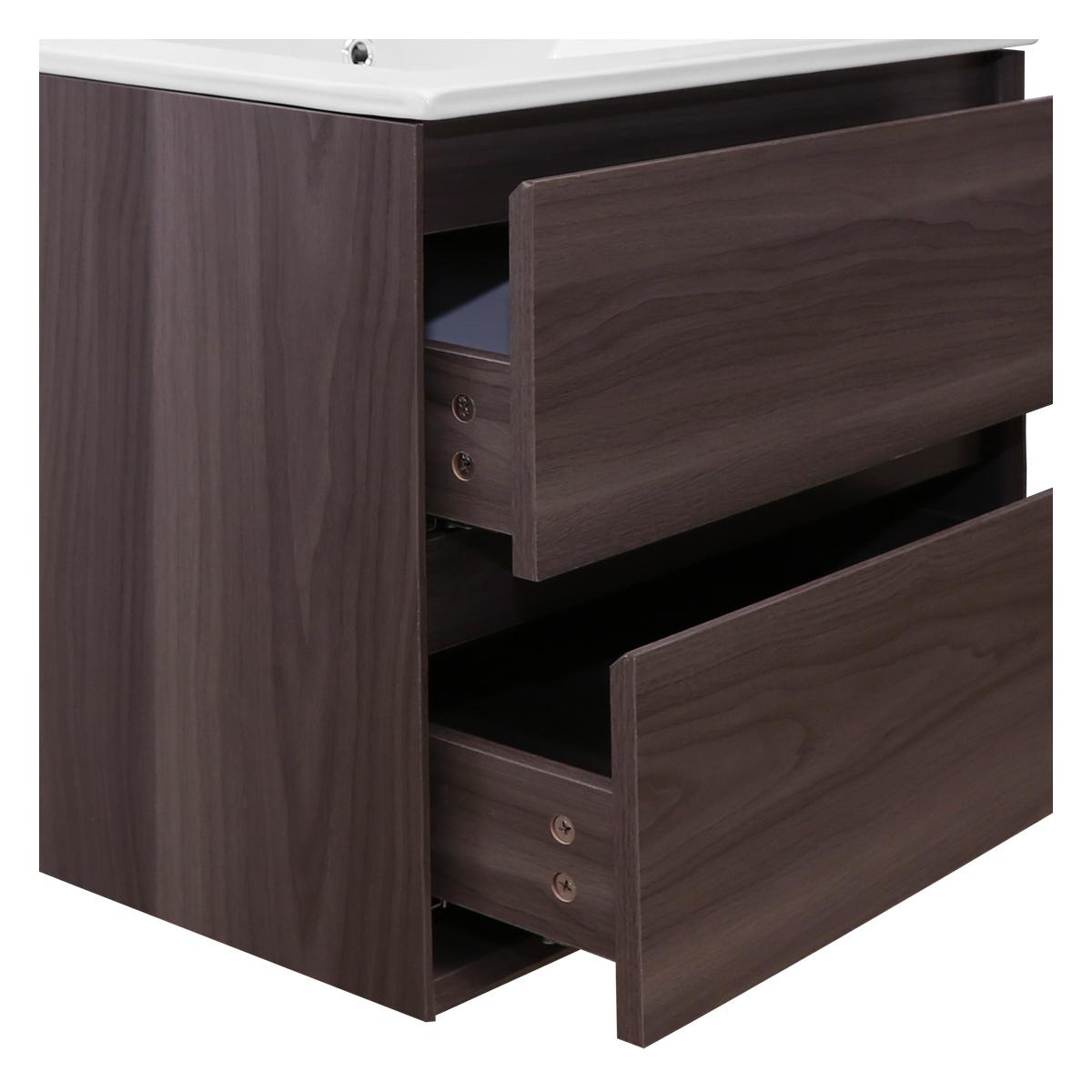 Mueble De Baño Golden Bath Gales Color Alerce 66 X 50 X 47 Cm. Inc.Lavat C/Reb