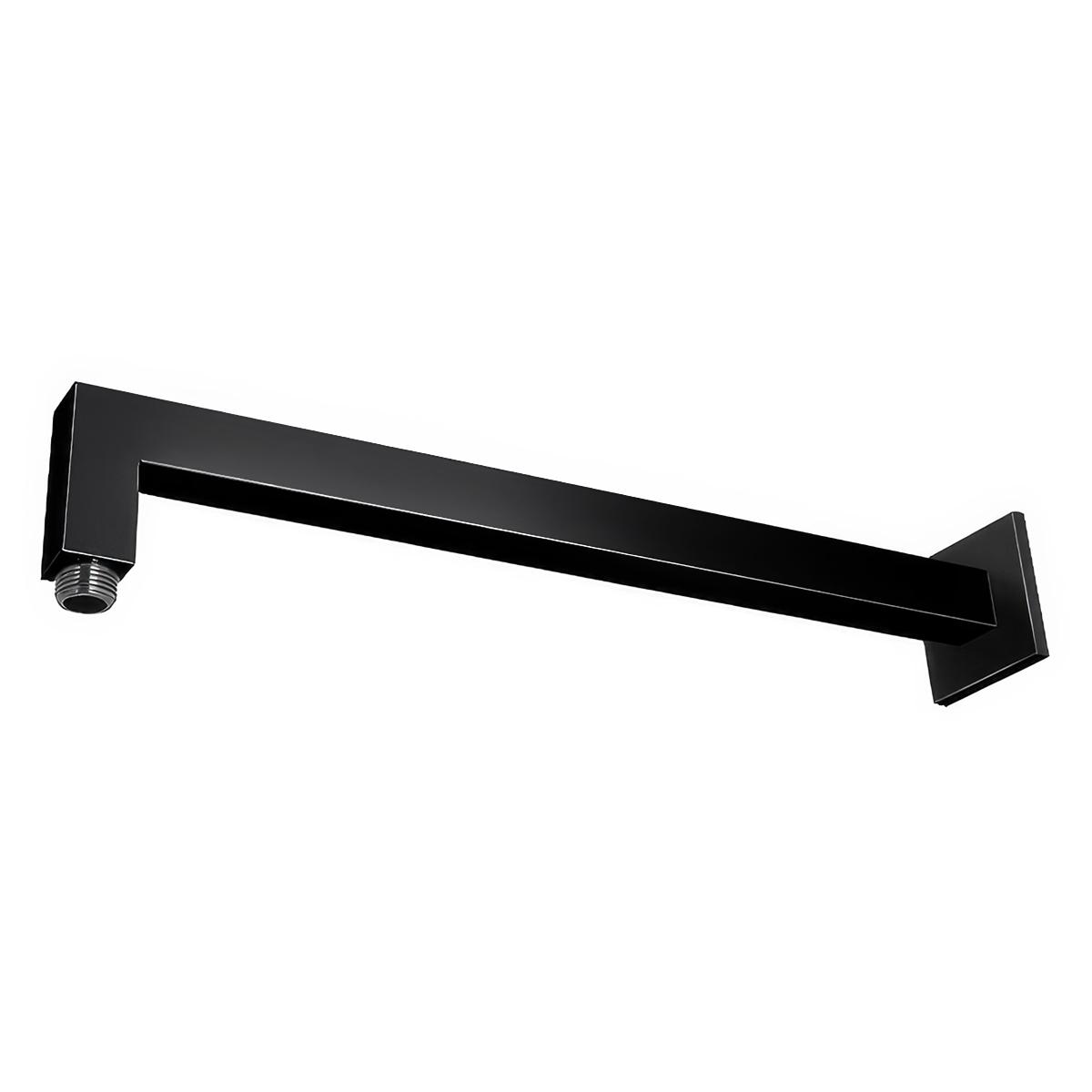 Brazo Noken Recto 40Cm Negro A Pared