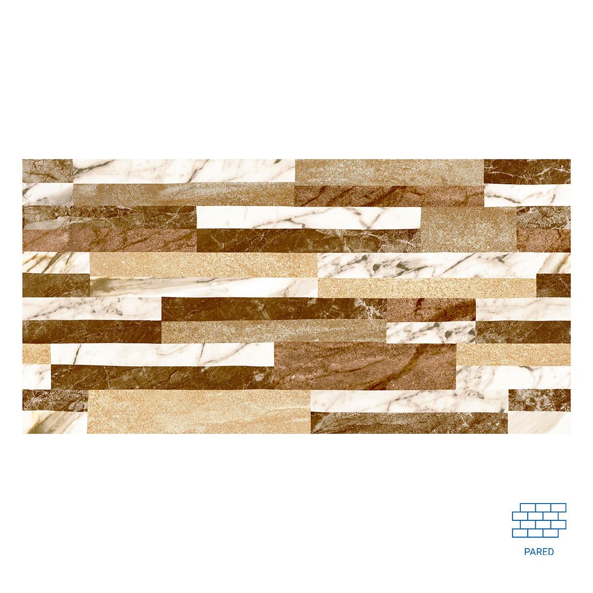 Mayólica Cayalti Mix Beige Satinado - 30X60 cm - 1.81 m2