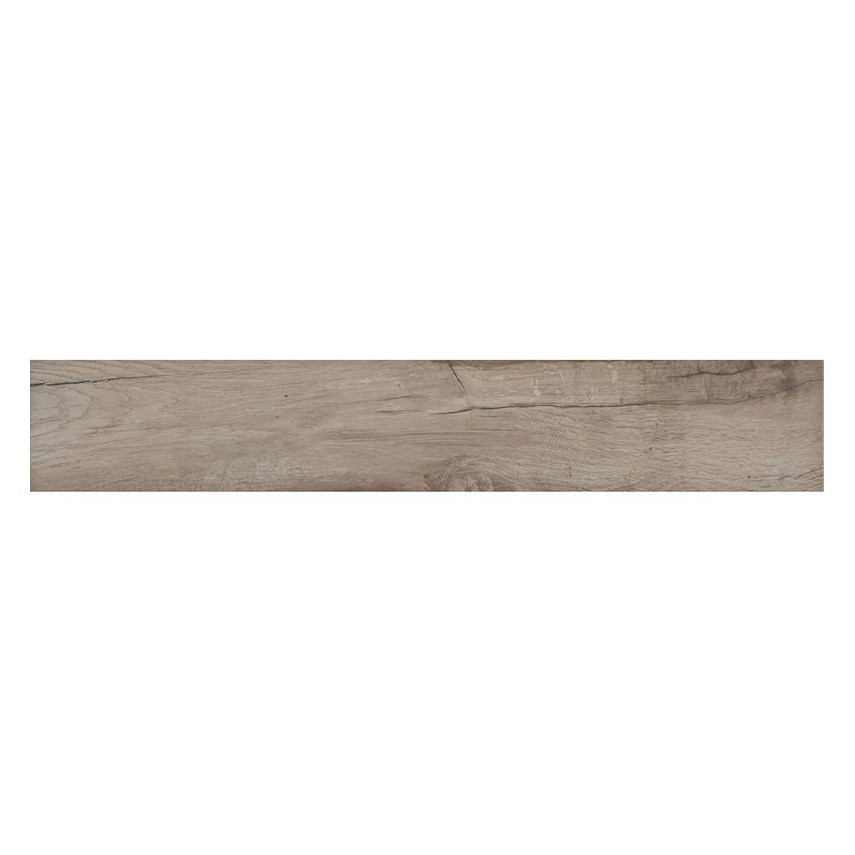 Porcelanato Hunter Marron Acetinado - 19.7x120 - 1.65 m2