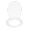 Asiento Moplen Caída Estándar - Blanco