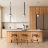 Gres Porcelánico Caoba Wood Panel - 58 x 58 cm - 1.38 m2