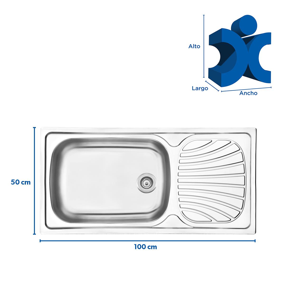 Lavadero Alpha Para Mesada