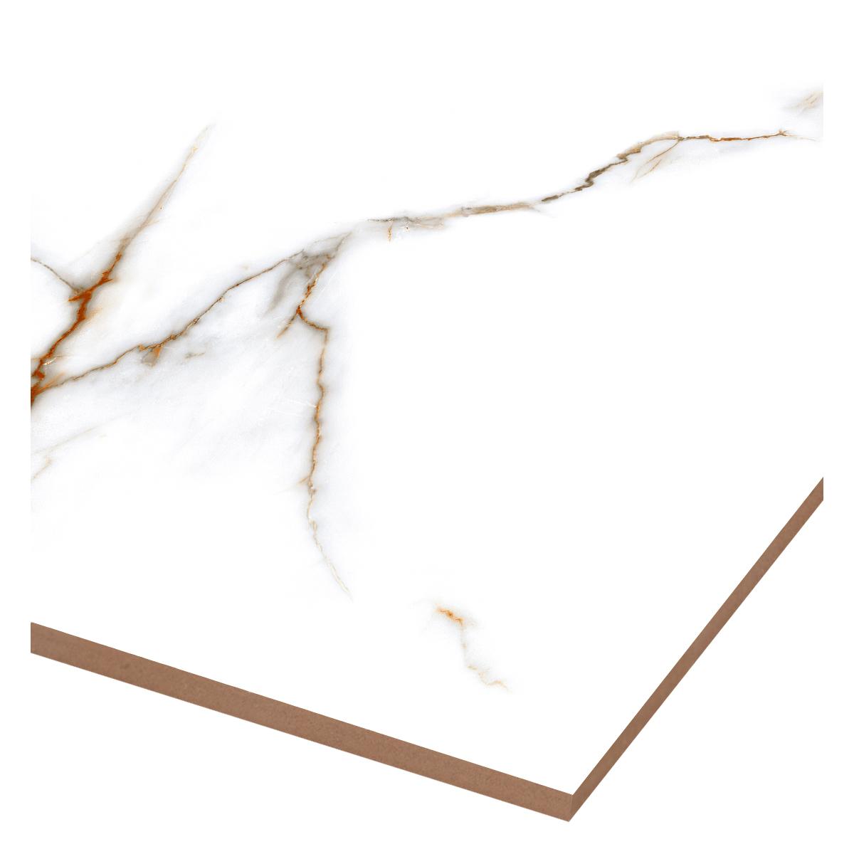 Piso Calacatta Dorado Brillante - 46X46 cm - 1.90 m2