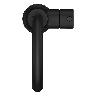 Monocomando Tenet Pico Bajo Para Lavatorio - Negro