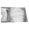 Lavadero Record Qenqo 1P St 96X43Cm Cd Ct Rl Ac Inox Inc Des Tramp