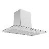 Campana Decorativa Slim Wall 90 cm - Acero
