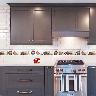 Listelo Chelsea Blanco Brillante - 17X60 cm - 1 pza