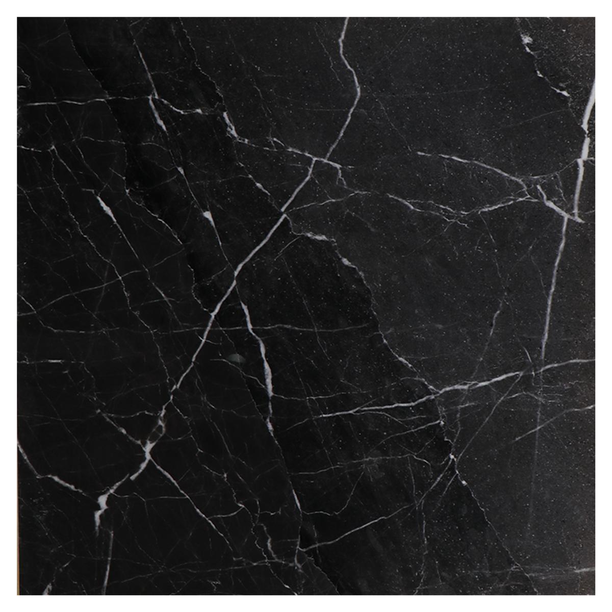 Porcelanato Marmol Negro Pulido - 80X80 cm - 1.92 m2