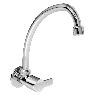 Llave Buzios Lever Para Lavadero - Plateado