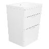 Mueble De Baño Origin Orikum Blanco  65X80X52cm C/Rebose Inc. Bowl Empotrar