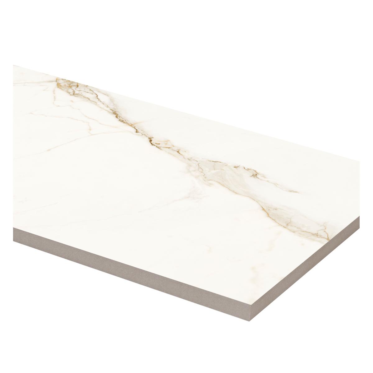 Piso Calacata Gold Pulido Rectificado - 58 x 120 cm - 2.09 m2